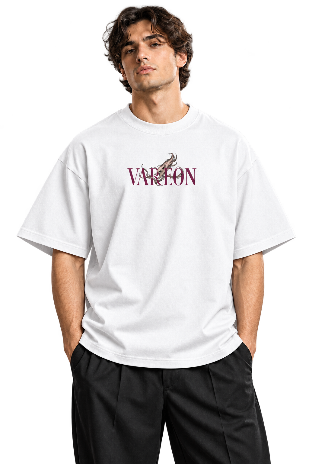 Vareon Blanco Free Spirits modelo frente PNG 1024x1536