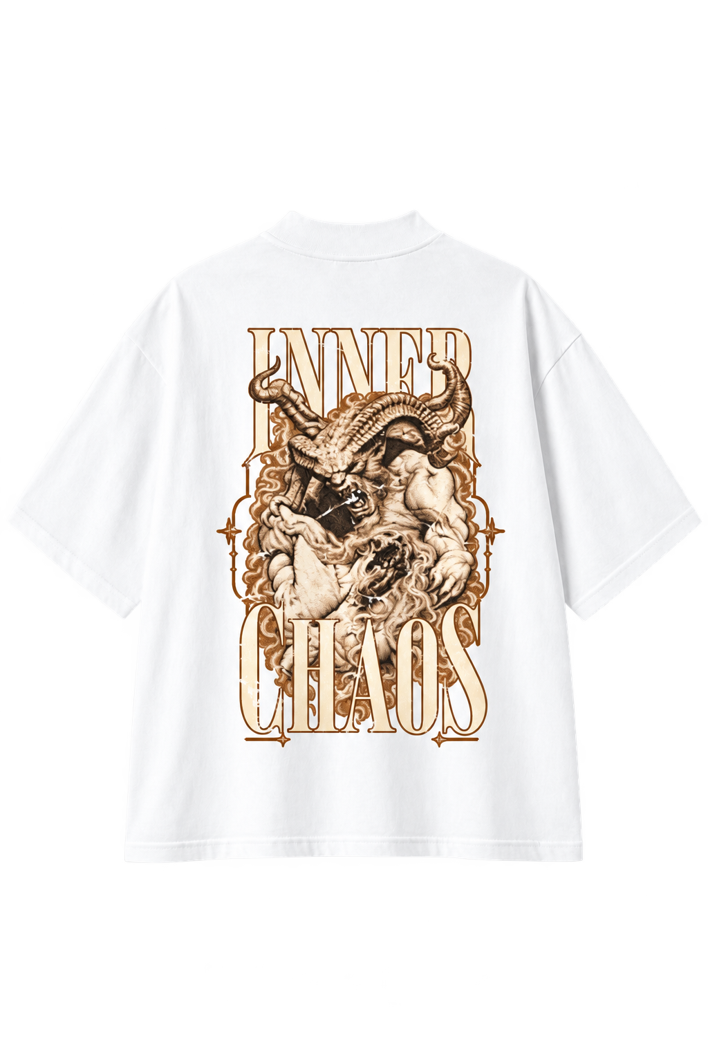 Vareon white Blanco Inner Chaos camiseta espalda PNG transparente